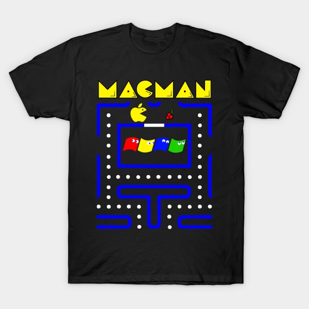 Mac Man T-Shirt by emoryarts